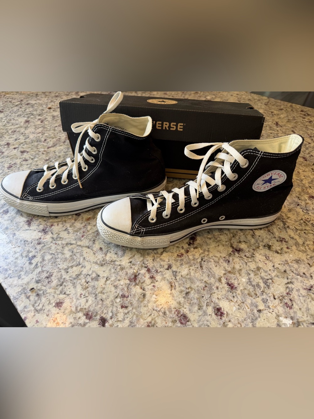 Converse High Top Sneakers - Black & White
